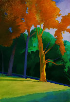 Messenger of Dusk, Oil on Canvas, 24 X 18,  NFS